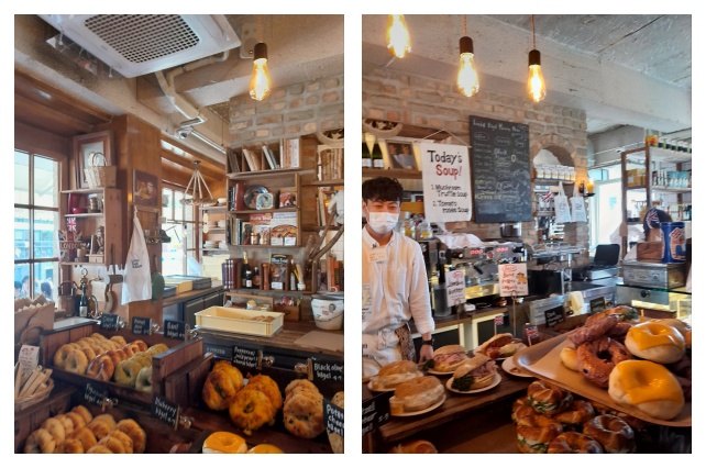 계속 채워지는 베이글