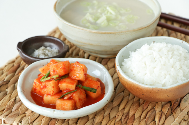 밥과김치