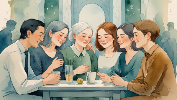 ISFJ는 연고주의 안에서 조용히, 그러나 누구보다 깊이 관계를 감당하며 살아갑니다에 관한 그림