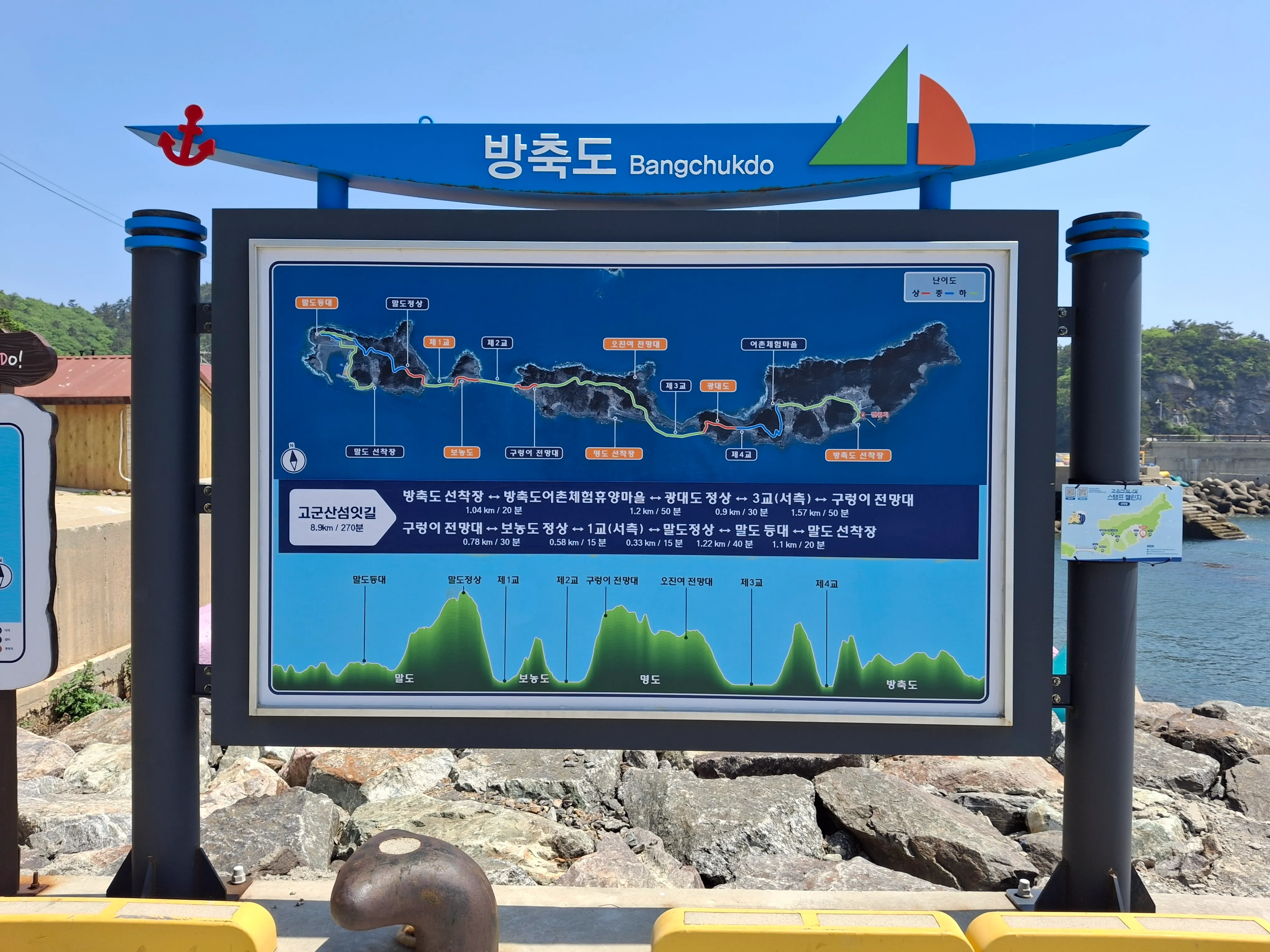 전라도 군산 고군산군도 방축도