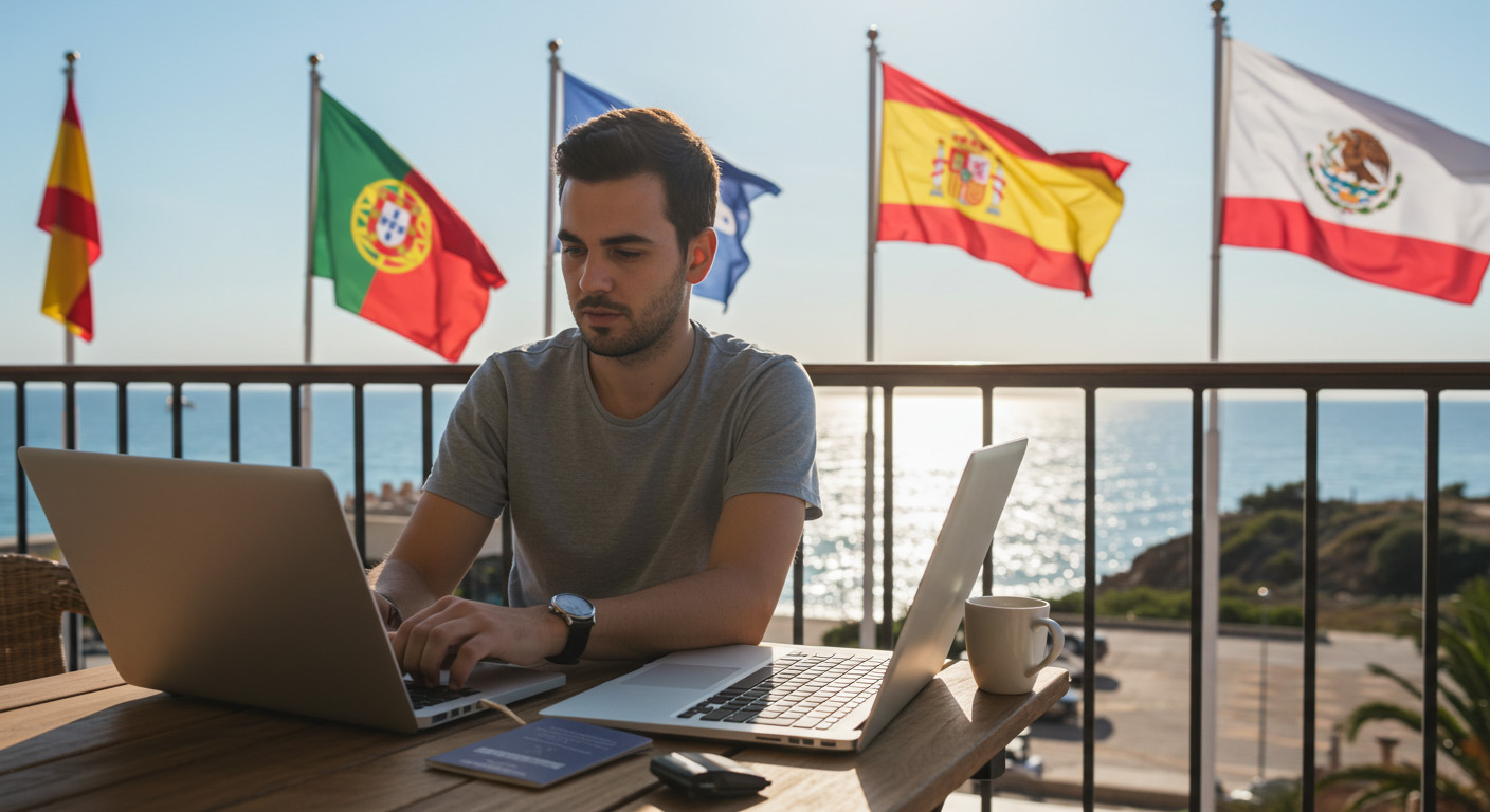 디지털 노마드용 이민비자 추천 💻🌍