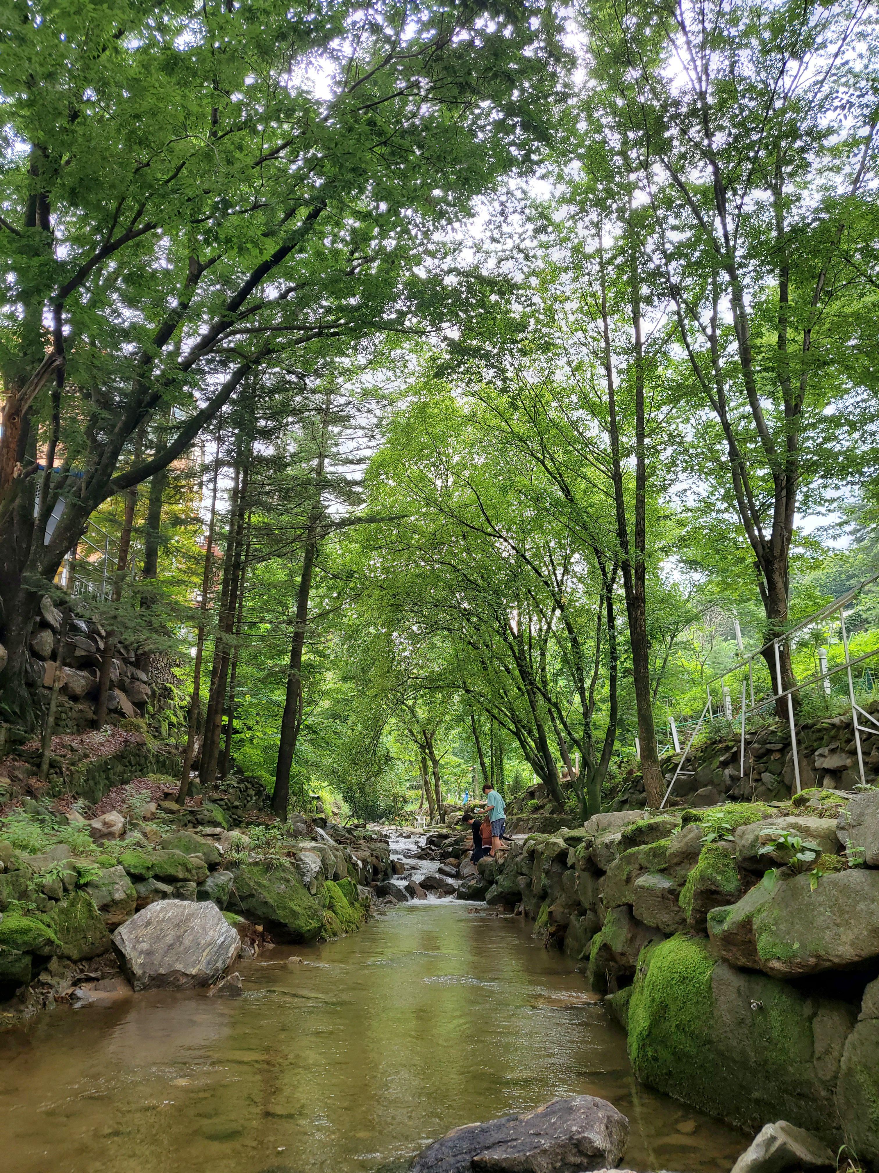 남한산성 계곡 사진