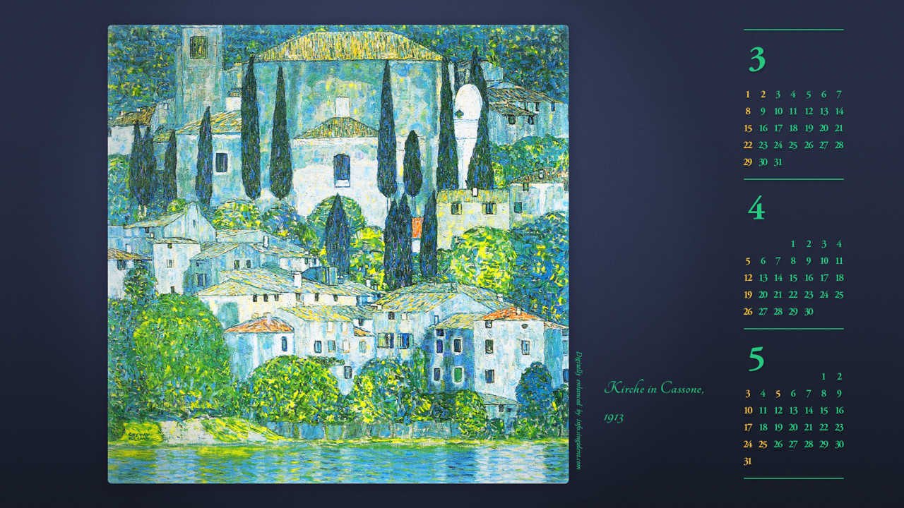 11 칸소네의 교회 B - 2026년4월 달력배경화면