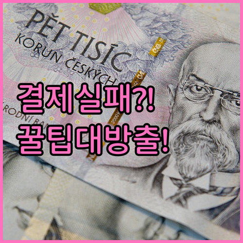 네이버페이 결제 실패 원인별 대처 방..