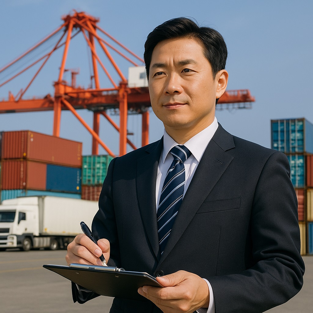 관세사 일하는 모습