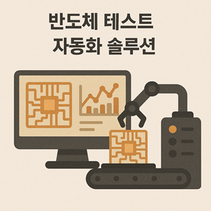 반도체 테스트 자동화 솔루션 관련 사진