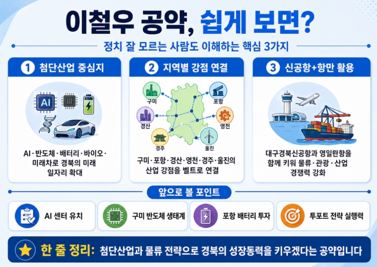 이철우 경북도지사 당선자 프로필&middot;공약 쉽게 정리