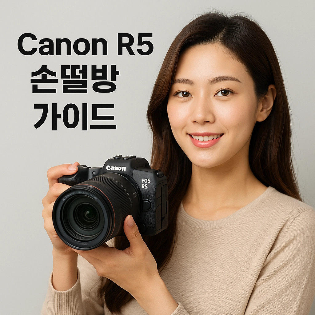 Canon R5 손떨방 가이드