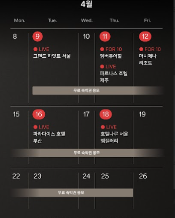 라이브-방송-일정