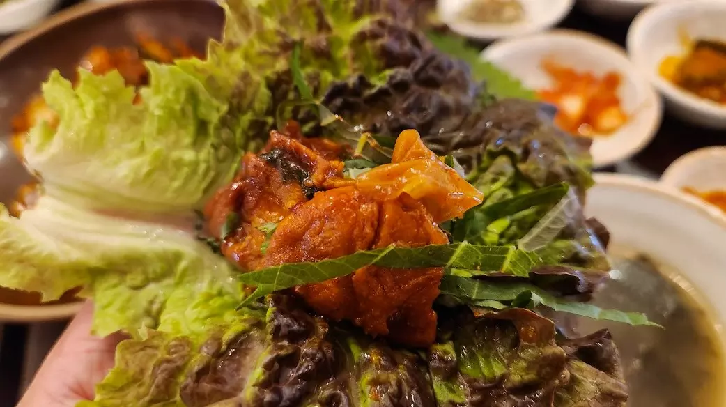 코엑스 파르나스몰 맛집 무월 식탁 사진 9