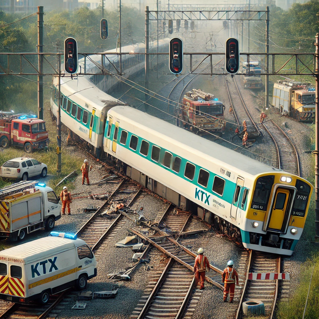 KTX 탈선사고 경위(2024 8월 18일)