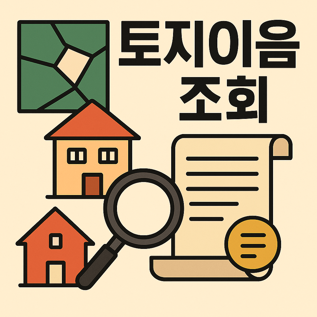 토지이음 조회