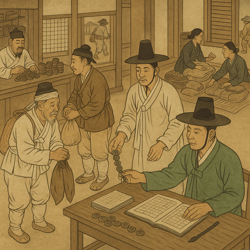 조선시대 금융경제의 실체, 백성의 주머니를 움직인 숨은 이야기들