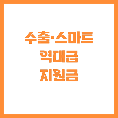 수출과 스마트 설비 도입 소상공인을 ..