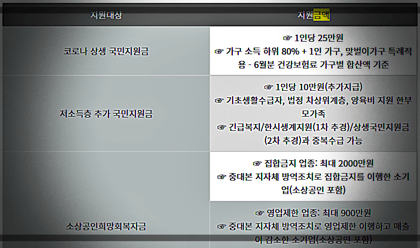 재난지원금-분류표