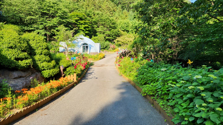 이야기길에서 만난 방장산 자연휴양림 숙소들