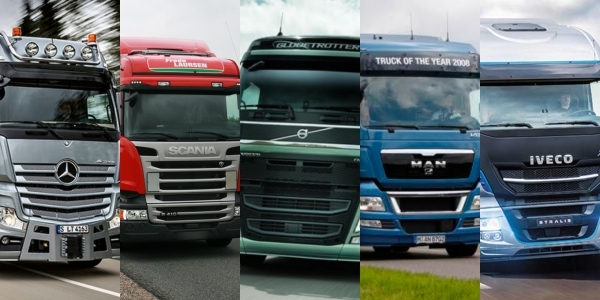 국내 주요 수입 트럭들