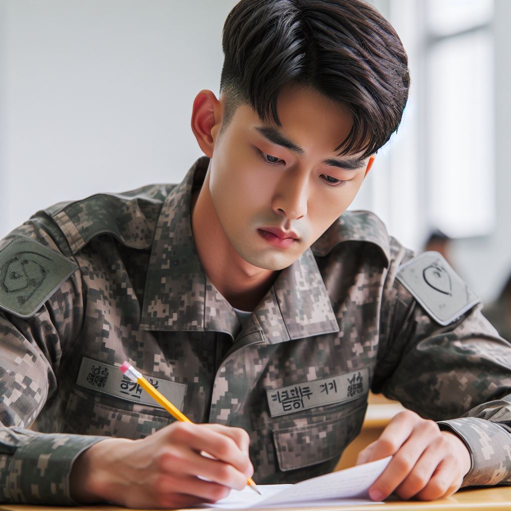 9급 군무원 종류 연봉 합격률, 채용 절차