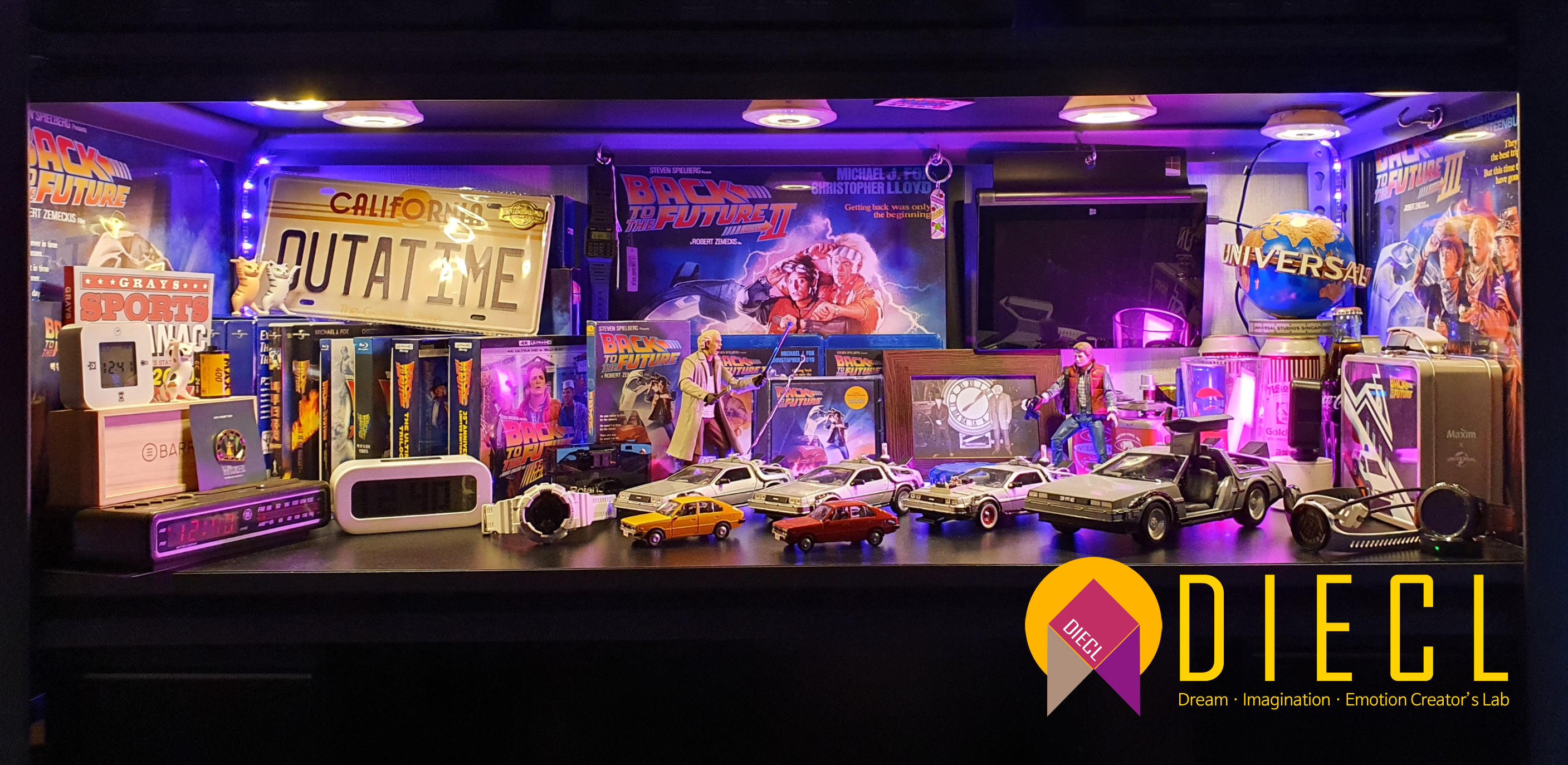 NECA Delorean, Back to the future, BTTF, Polishing, Detail Up, 백투더퓨처, 드로리안