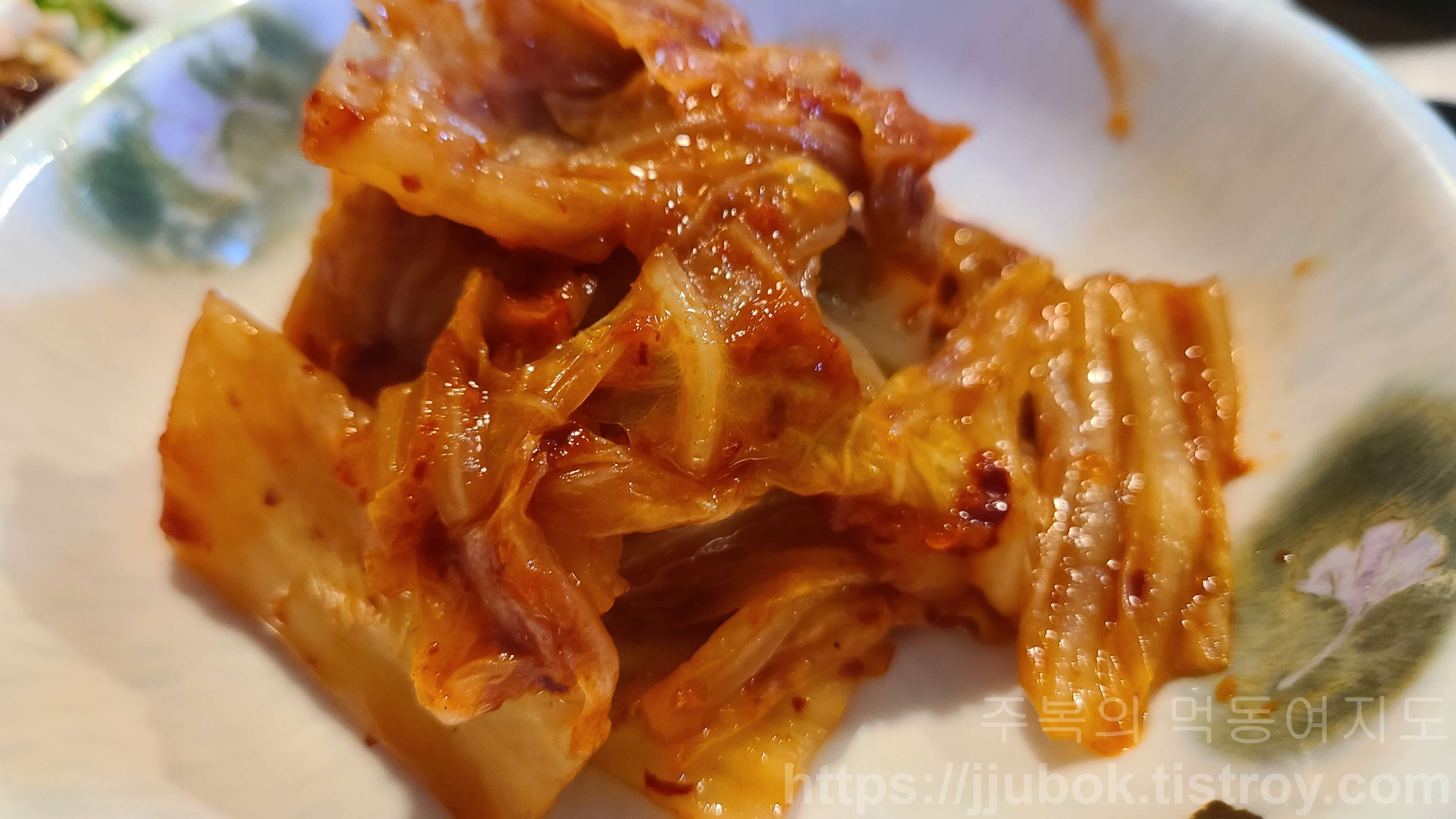 추억포차-라면류-짜파게티-김치