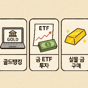 금 투자 방법