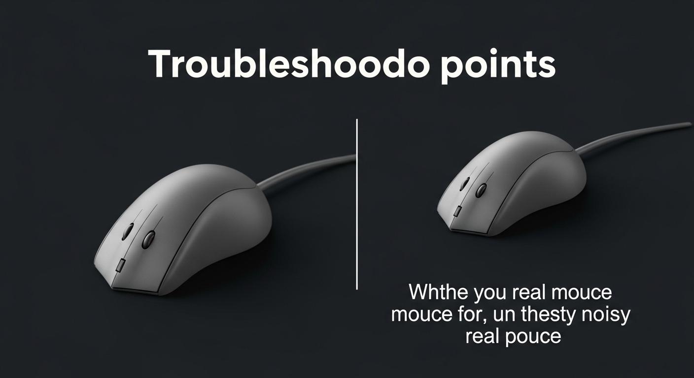 소음 마우스 문제 해결 포인트