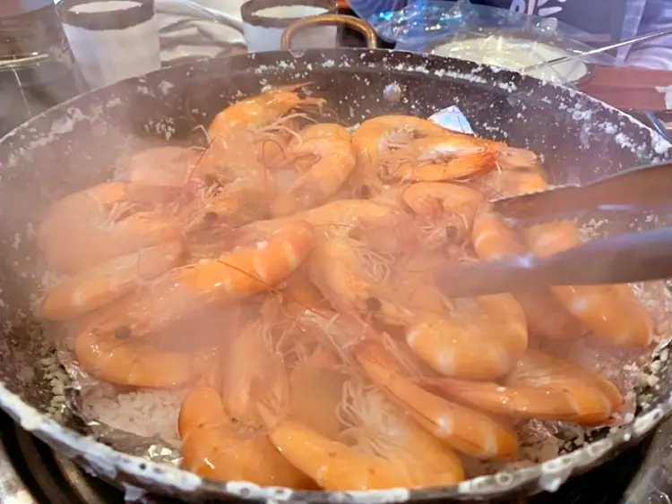 현장치고 대하구이, 왕새우탕, 왕새우회, 왕새우튀김, 새우 소금구이, 대하 이슬구이 강남구청역 논현동 맛집 추천