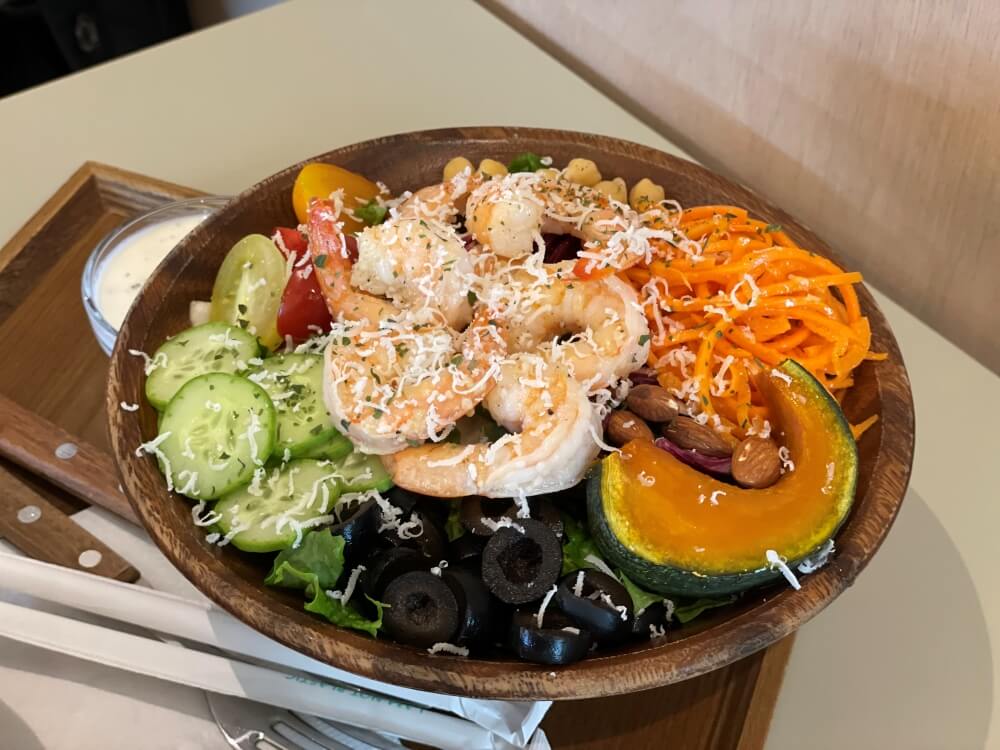 샐러드 카페 보울숲 - 쉬림프 샐러드