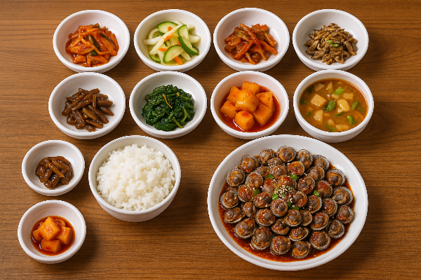 꼬막정식 사진