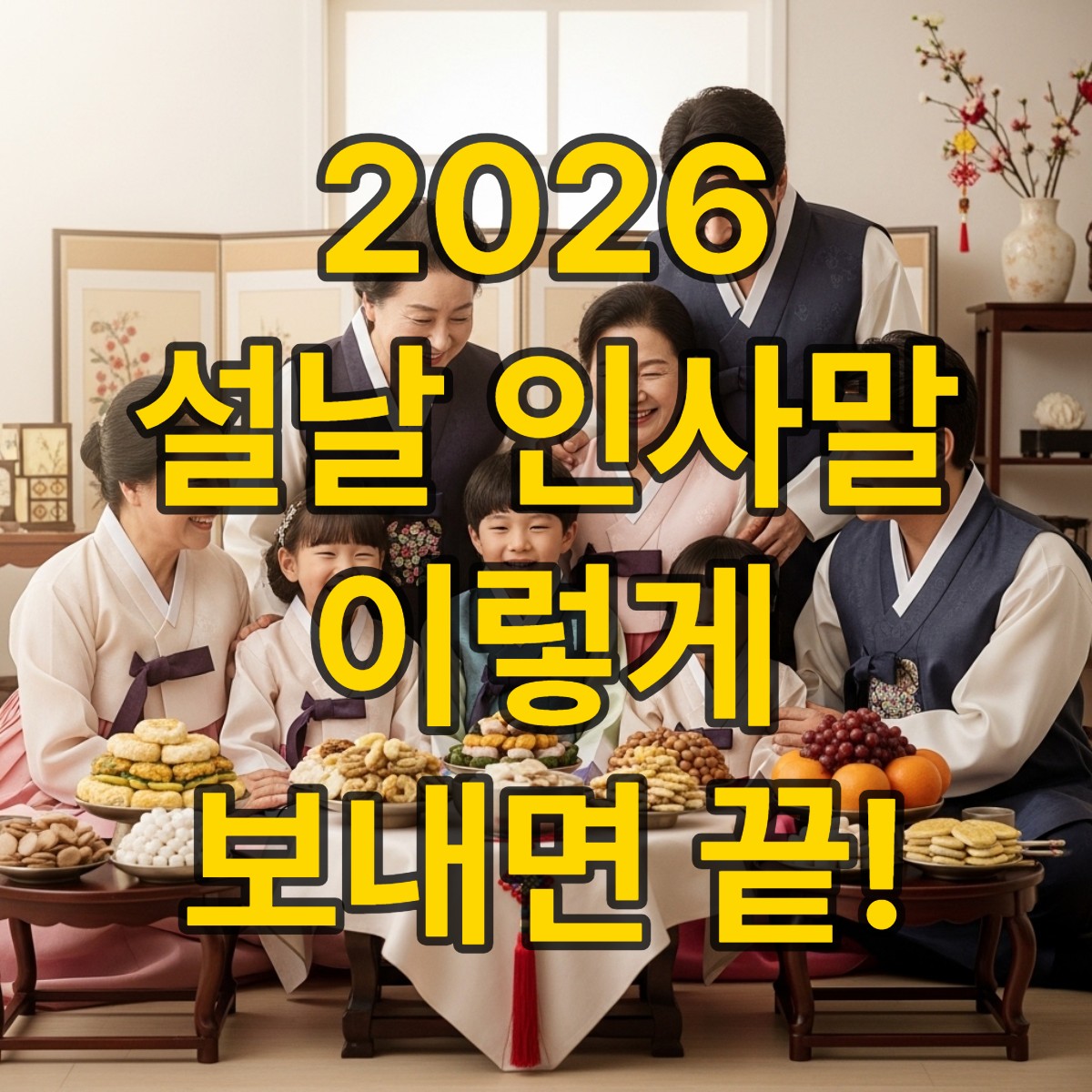 설날 인사말 좋은글