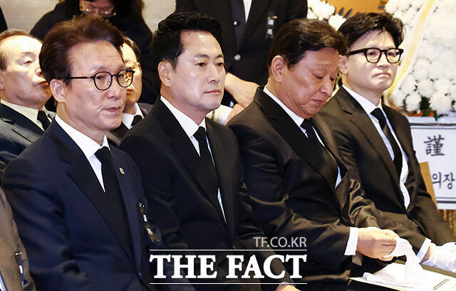 최형우 전 장관 영결식 여야 정치권 애도 현장