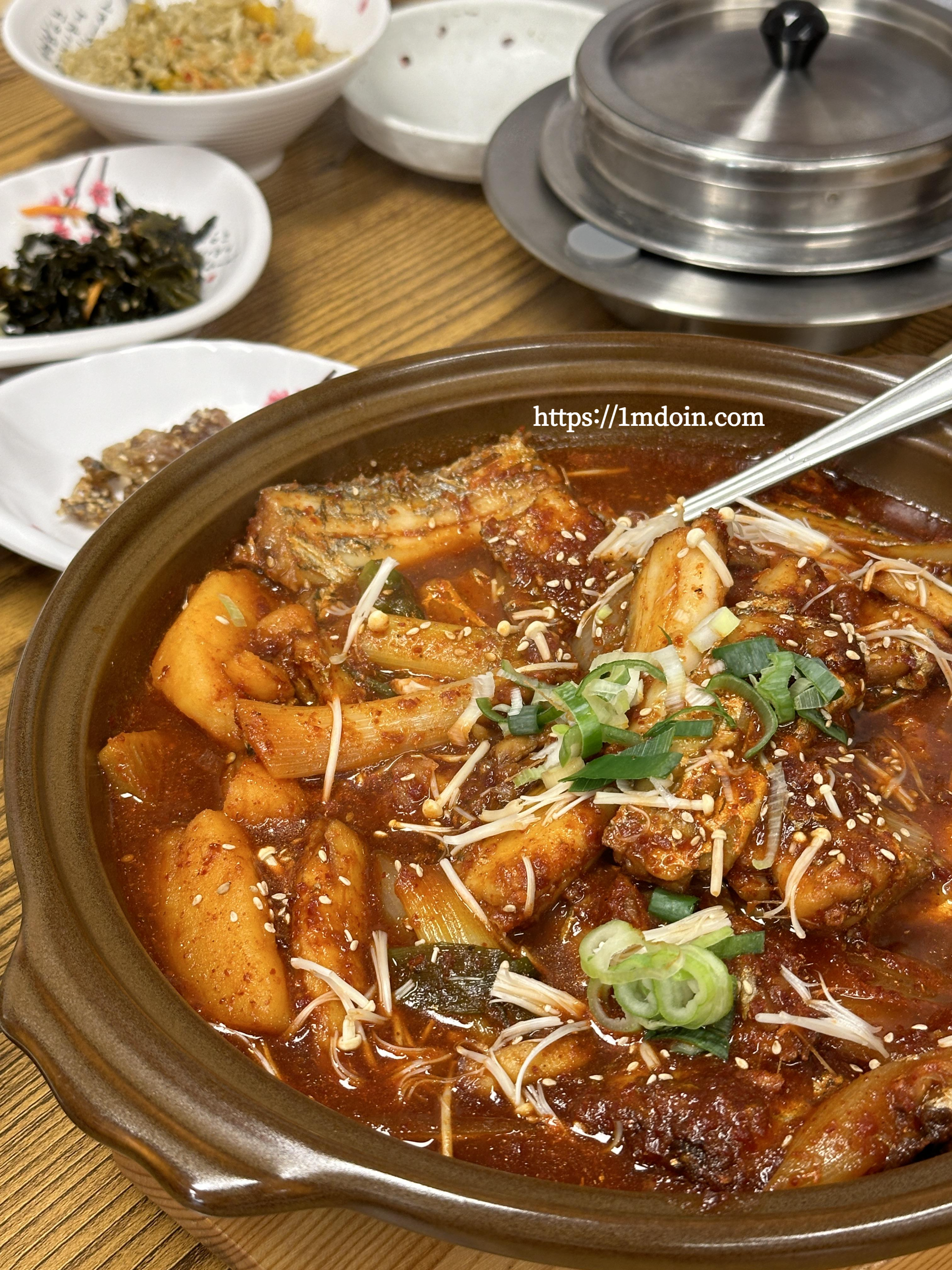 제주도 공항근처 갈치조림