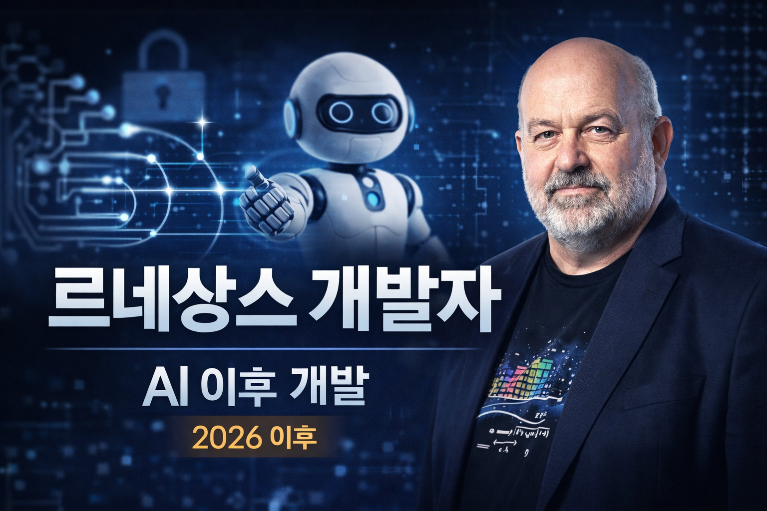 아마존 CTO 버너 보겔스가 2026년 이후 AI가 개발자를 대체하기보다 ‘르네상스 개발자’라는 역할을 만든다고 강조했다. 생성형 AI 시대의 책임, 동반자 로봇, 양자 안전, AI 교육 트렌드를 정리한다.