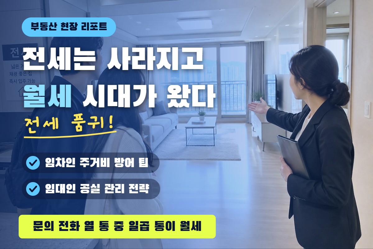 전세난 월세화 시대 썸네일