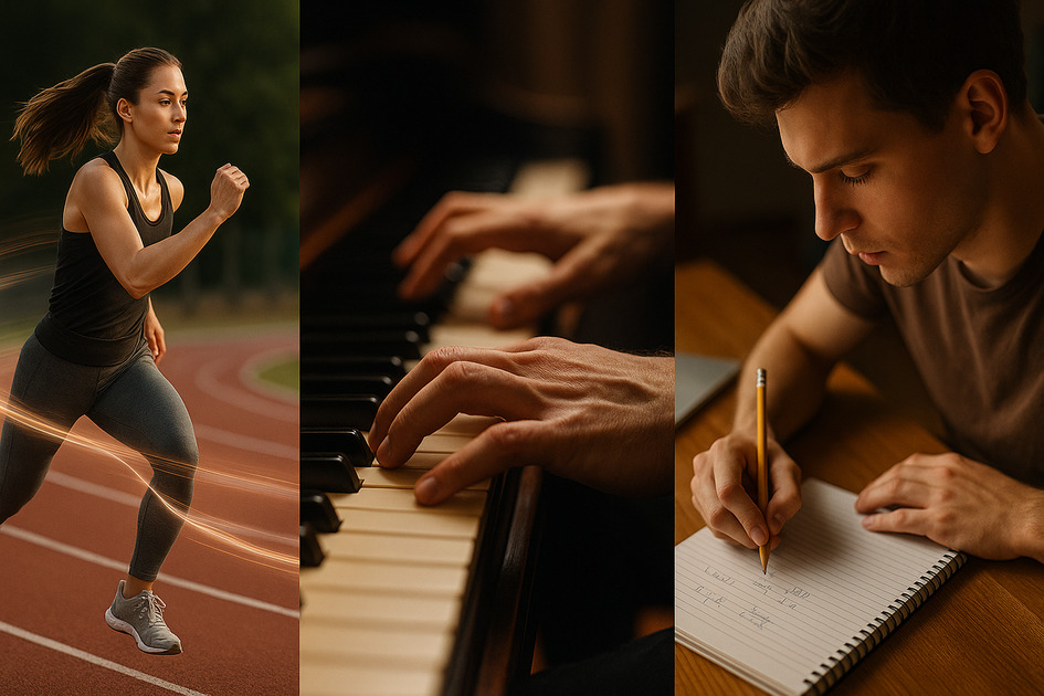 근육기억에 대표되는 이미지