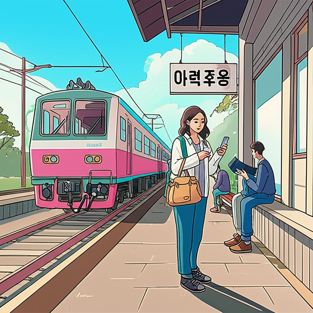 일신역 열차 시간표와 무인역 이용 시..