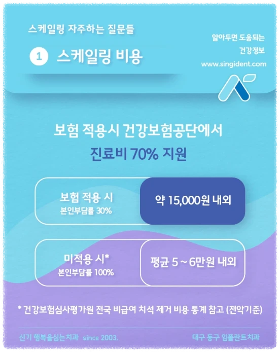 스케일링 비용 안내