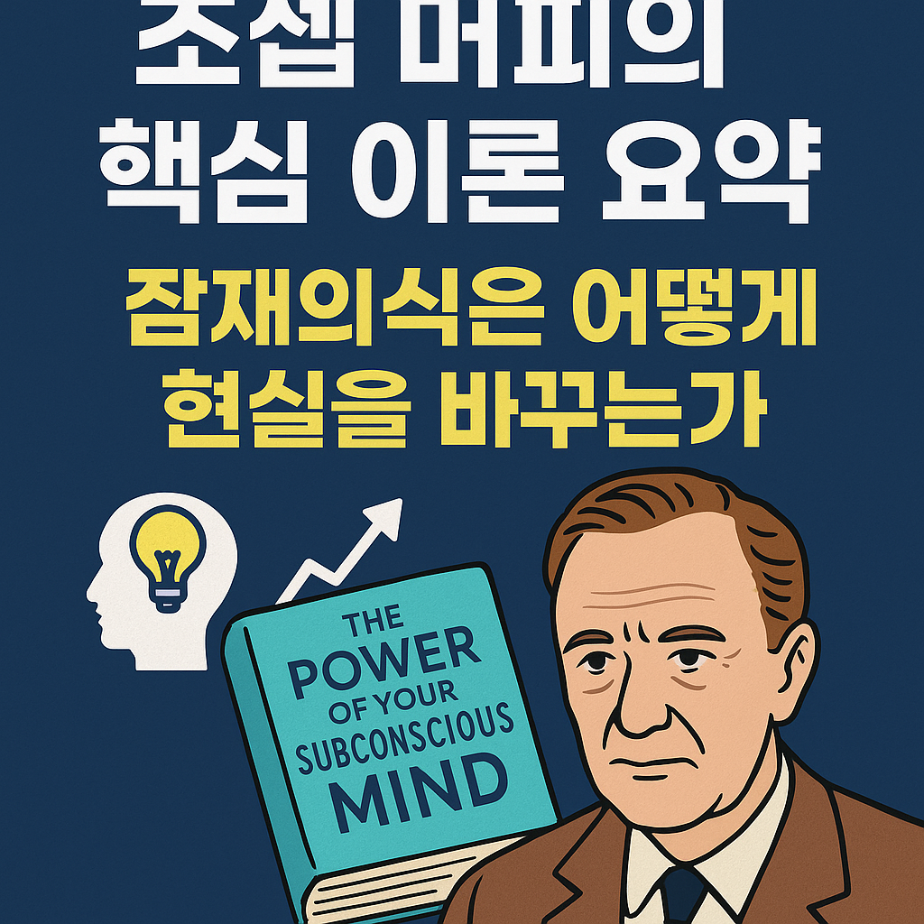 조셉 머피의 잠재의식 이론을 요약한 블로그 썸네일 이미지