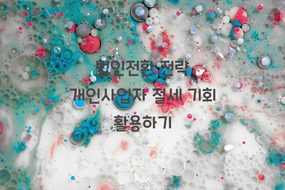 법인전환
