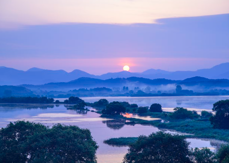 창녕 우포늪 해돋이