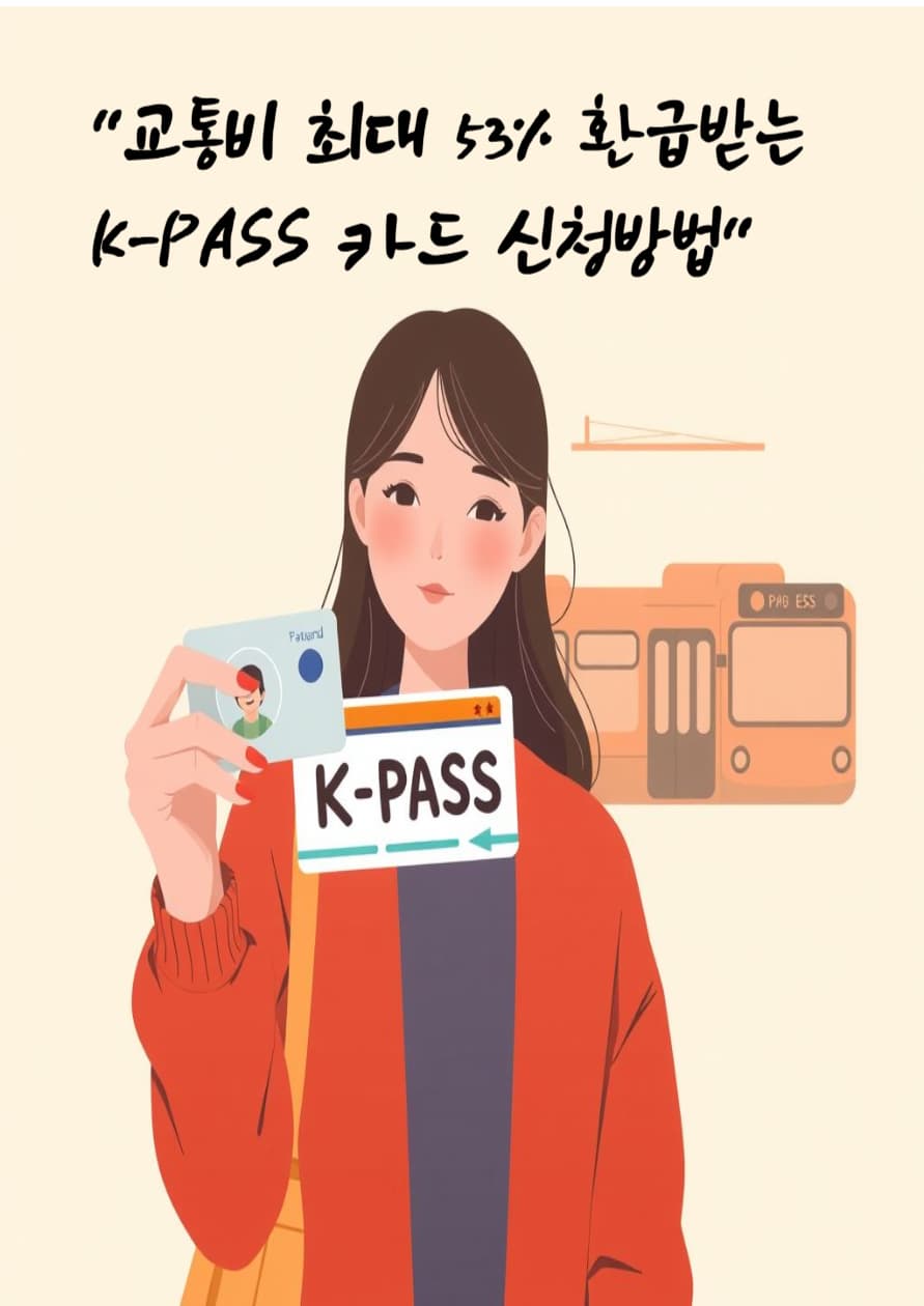 "K-PASS 카드 신청방법" 총정리[2025 최신 가이드]