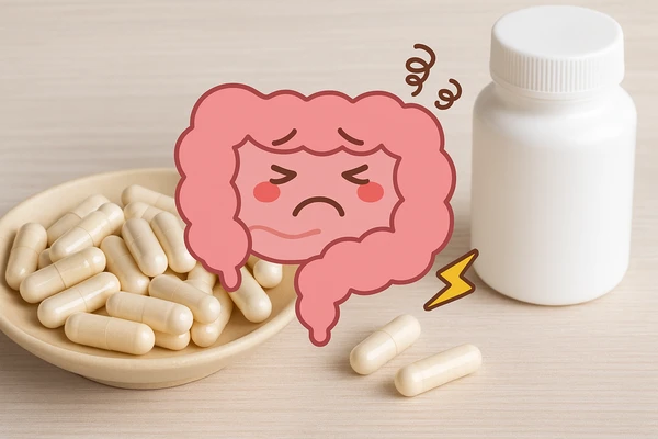 장이 예민해 복통이 잦은 모습