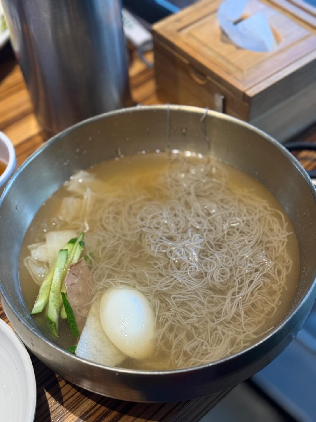 판교 천지연 우설화 냉면 고기 후식 메뉴