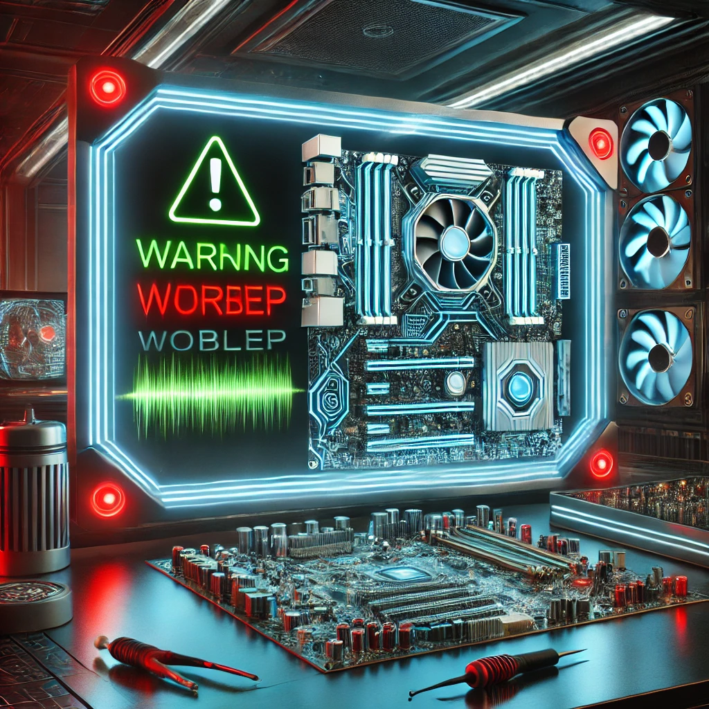 컴퓨터 비프음 (삐삐삐) 진단 및 문제 해결