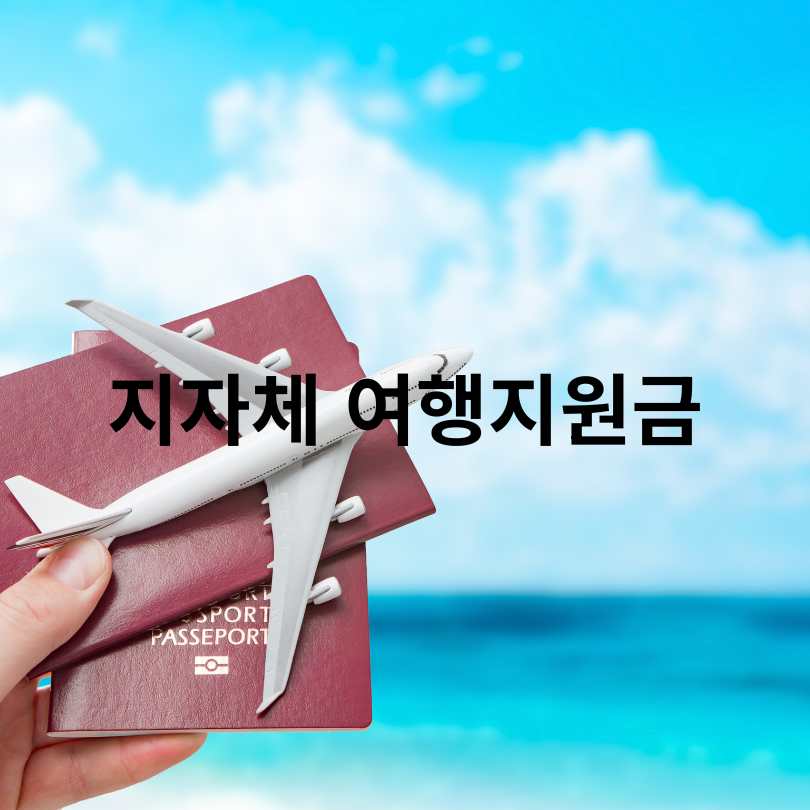 지자체 여행지원금