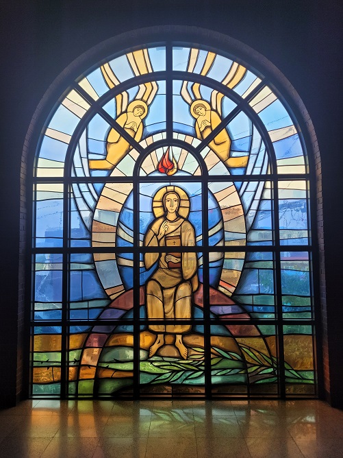 서울대교구 청량리성당 스테인드글라스