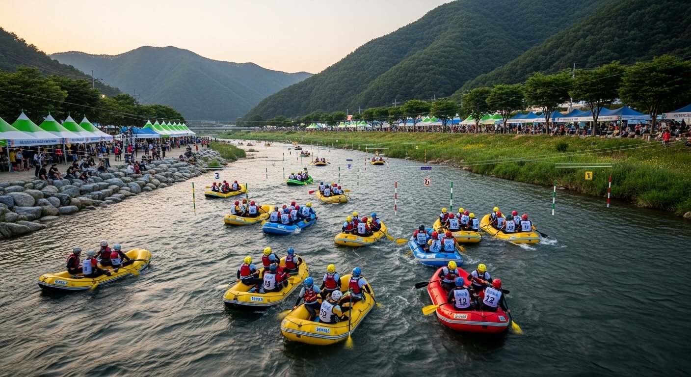 인제 내린천 래프팅축제