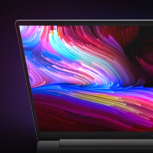 노트북 명암비 강조 이미지 입니다.