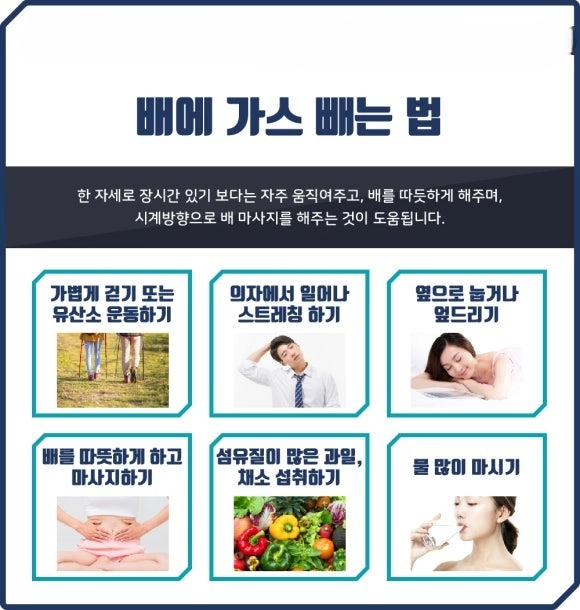 배에 가스가 자주 차는 이유 과민성대장증후군 복부팽만 통증 배에 가스 빼는 방법