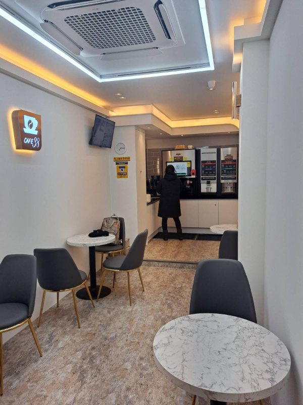 무인카페 매장 풍경